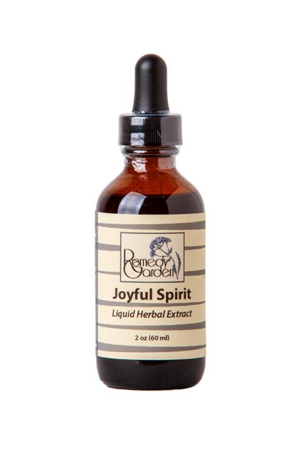 A bottle of liquid herbal extract for the body.