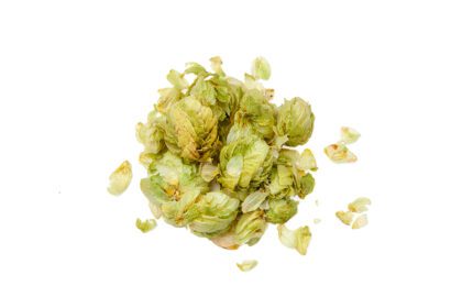 A pile of hops sitting on top of the floor.