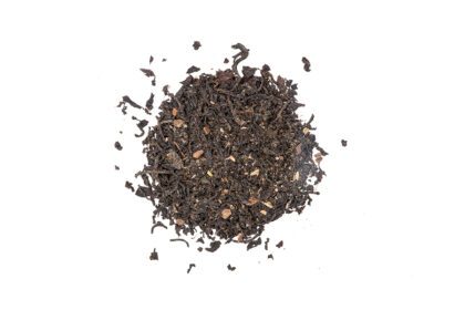 A pile of tea leaves on top of each other.